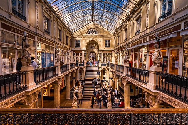 Le passage Pommeraye de Nantes