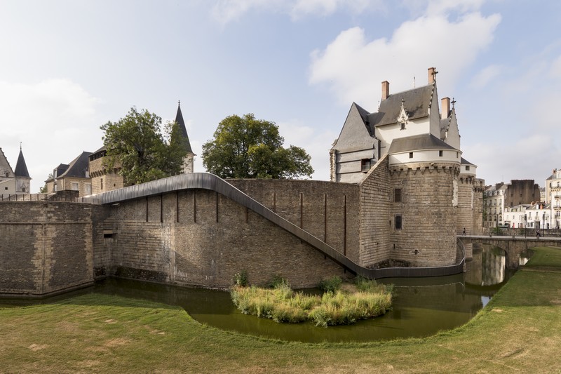 douves chateau des ducs de bretagne